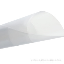 Transparent PVC film in roll for packaging